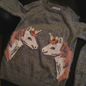 Abercrombie Kids Unicorn Sequence Sweater 13/14